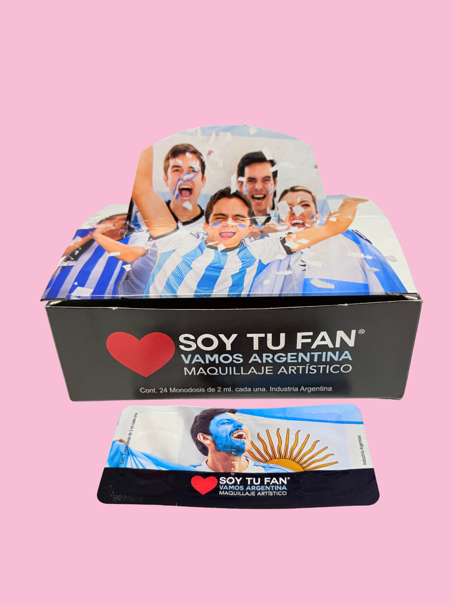 Pinturas faciales para el Mundial – Lumel Librería