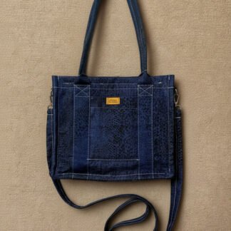 Demin Moon Noir Bag