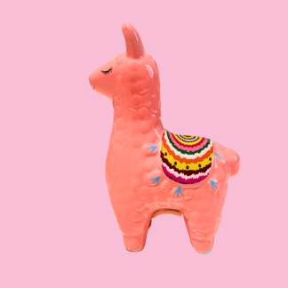 Llamita Hermosura de Ceramica