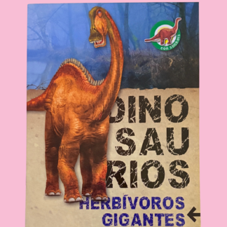 Libro para jugar y pintar DINOSAURIOS