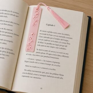 Señalador para libros borla
