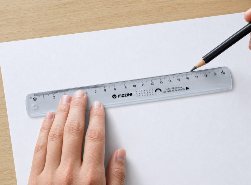 Regla Pizzini 20 Cm