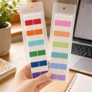 Pos It, Transparente Borde Colour.