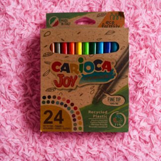 Marcador CARIOCA JOY ECOFAM por 24 unidades