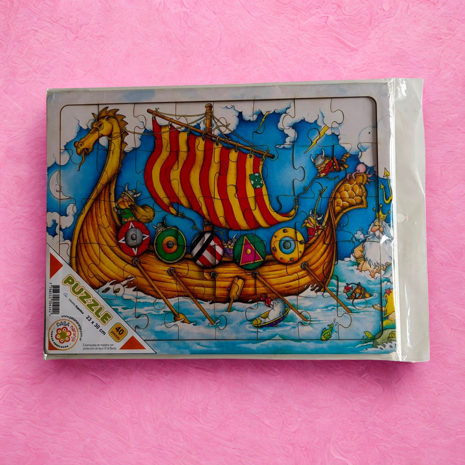 Juego Pasanaranja Rompecabezas 40 piezas 20 x 30 - Image 1