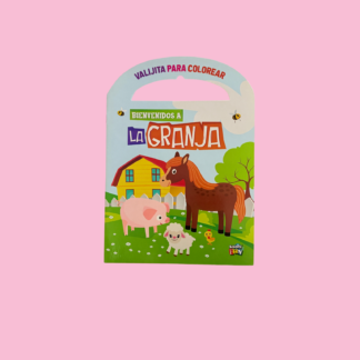 Libro Plow Valijita para colorear